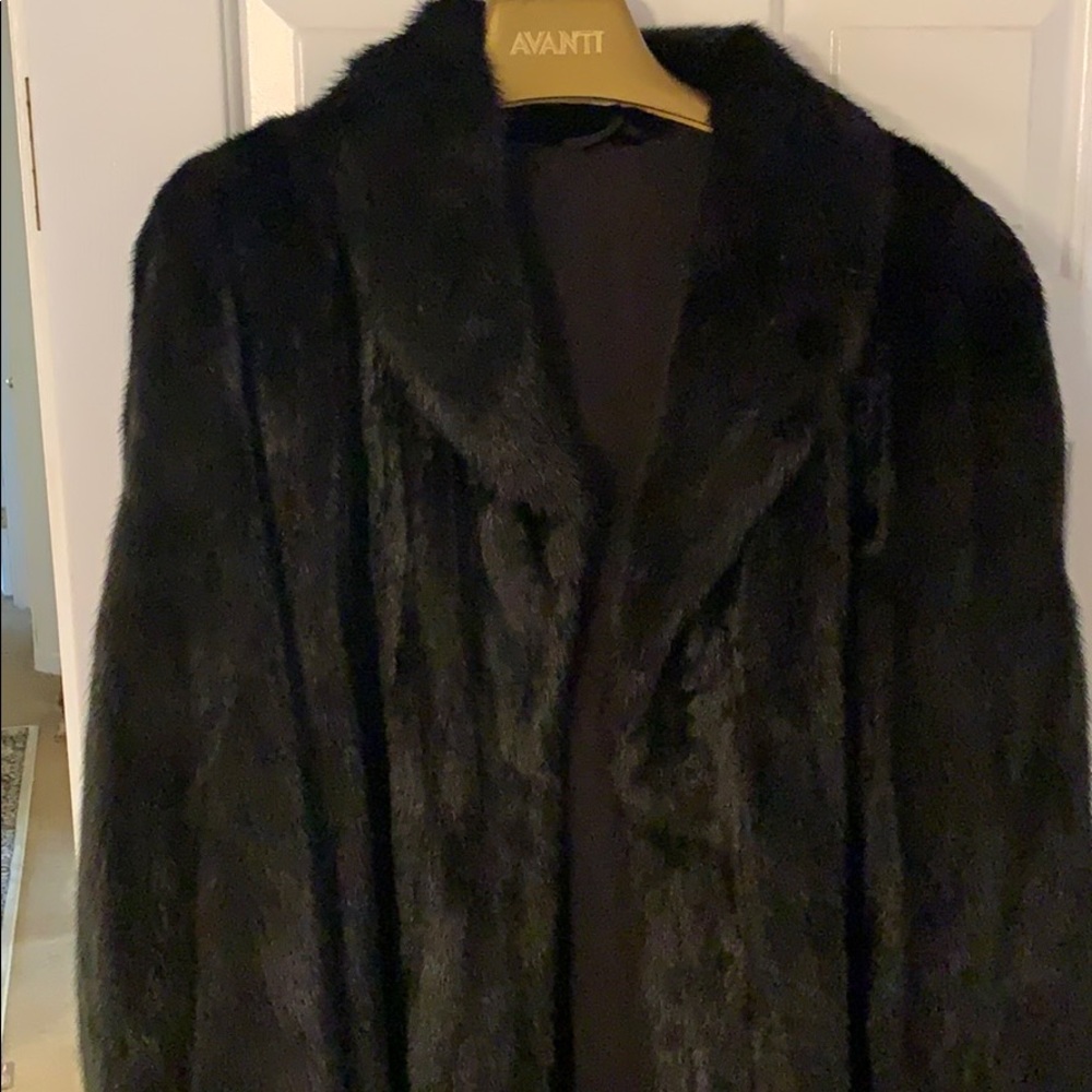 Avanti full link mink coat